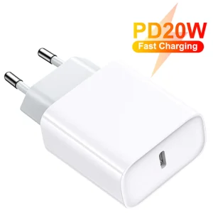 Cargador rápido Original PD de 20W para Apple iPhone 15, 14, 13, 12, 11 Pro Max Plus, carga rápida tipo C, cargadores USB C, accesorios para teléfono