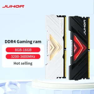 JUHOR-Memoria Ram de escritorio DDR4, 8GB, 16GB, 32GB, 3200MHz, 3600MHz, DIMM, doble canal para videojuegos