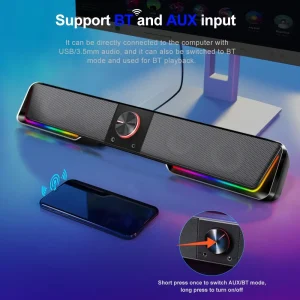 REDRAGON-GS570-Darkets-Soporte-Bluetooth-inal-mbrico-Aux-3-5-Surround-RGB-Columna-Barra-de-sonido-1