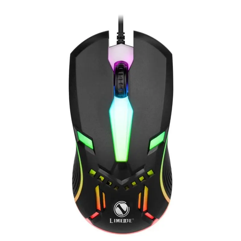 Ratón USB con cable retroiluminado, ratón competitivo para juegos - Imagen 6