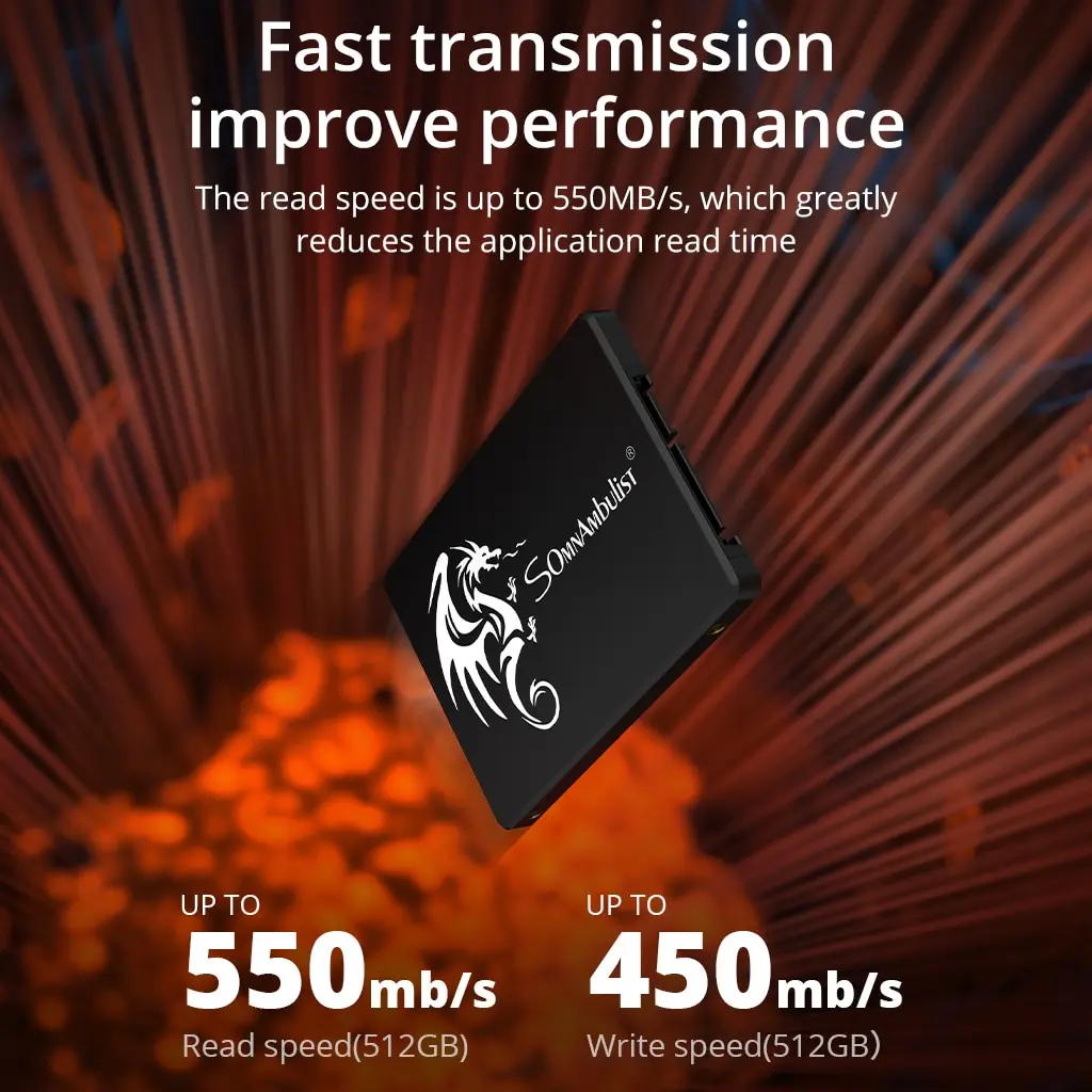 SomnAmbulist-unidad interna de estado sólido Sata3, SSD de 120GB, 240GB, 480GB, 960GB, 2,5 GB, 128GB, 256GB, 1TB, 2TB, para PC y portátil - Imagen 5
