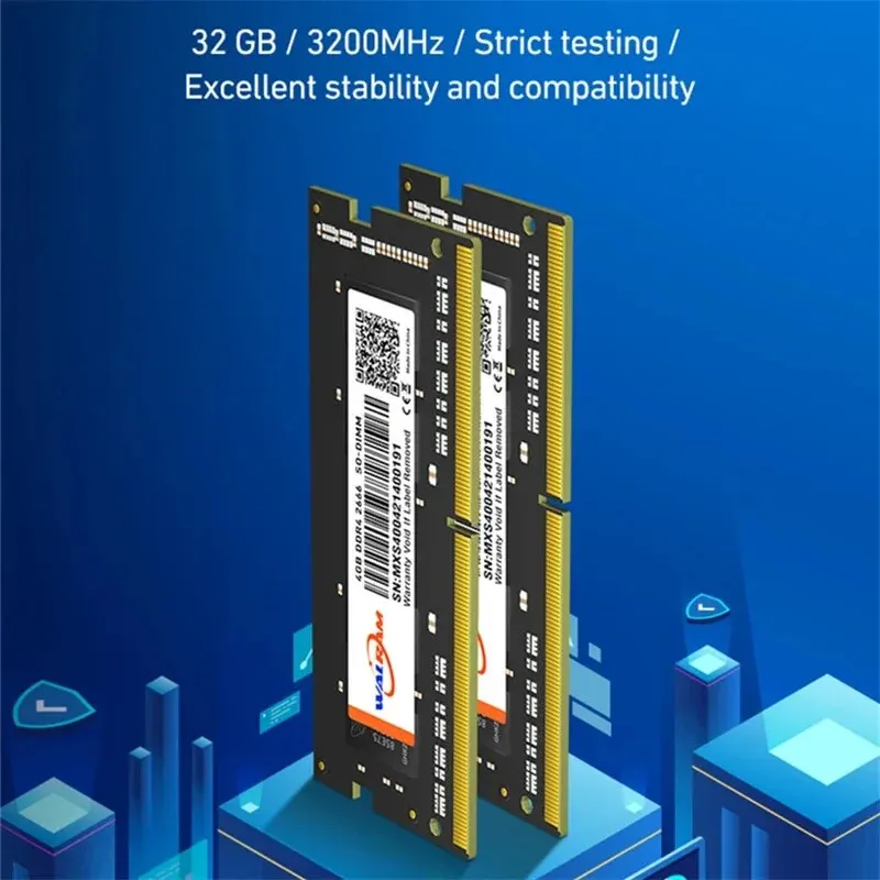 WALRAM Memoria Ram DDR4 8GB 4GB 2666MHz Sodimm PC4-21333S portátil de alto rendimiento Ram DDR 4 no ECC 1,2 V 260PIN - Imagen 5